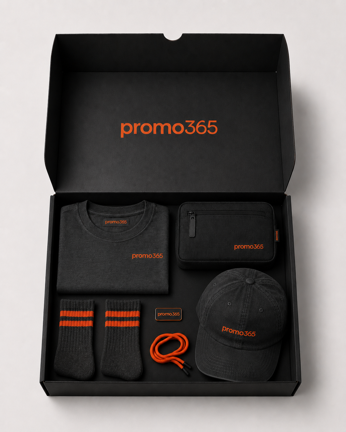 Dovanų rinkinys su Promo365 logotipu
